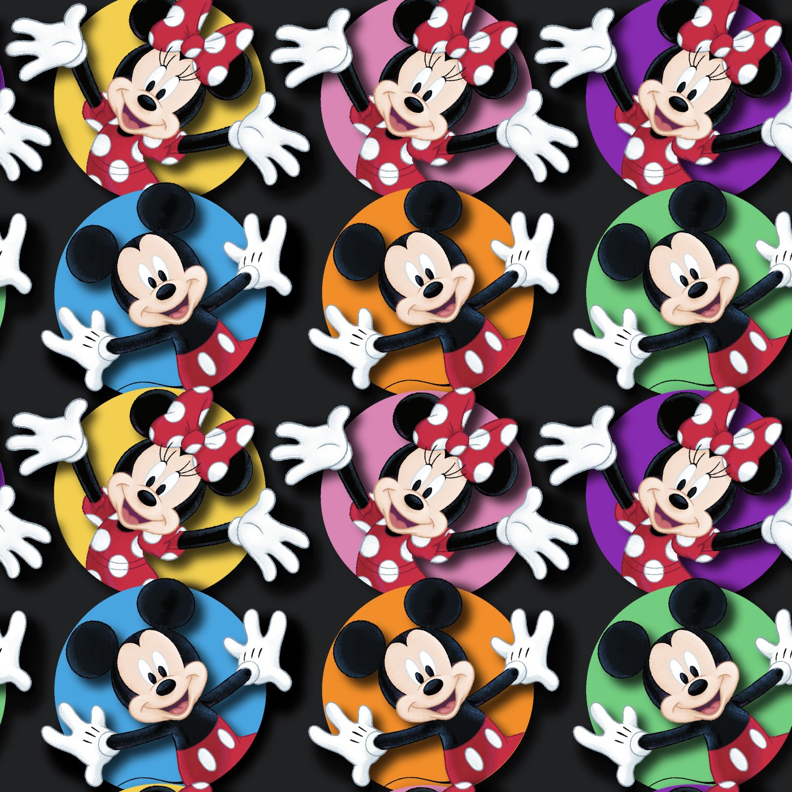 Disney Mickey & Minnie Circles