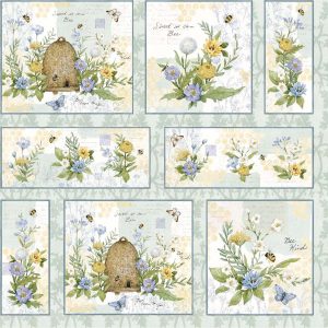 Sweet as Can Bee Multi Patch Floral