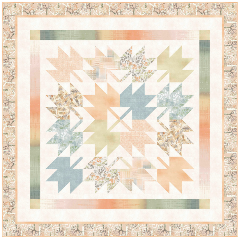 Through the Forest Lap Quilt Kit