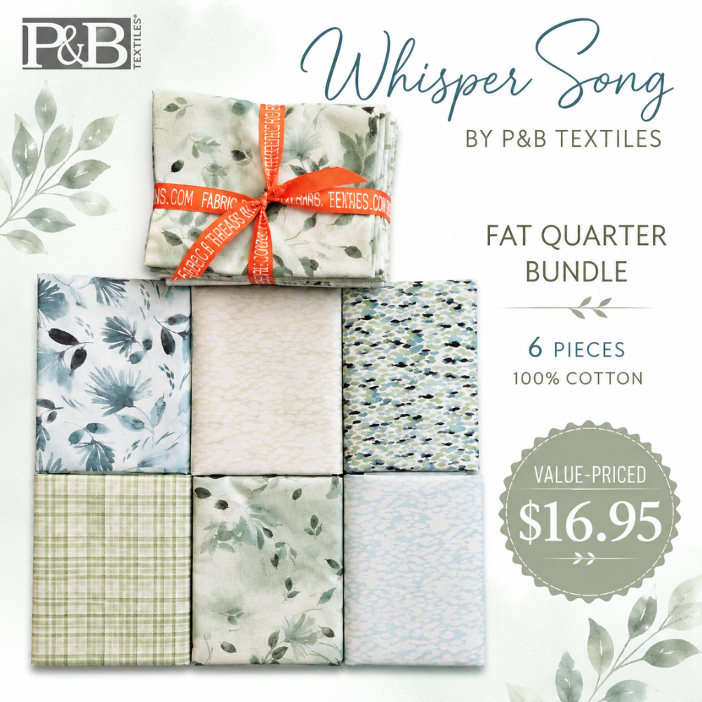 P&B Textiles Whisper Song 6pc FQ Bundle