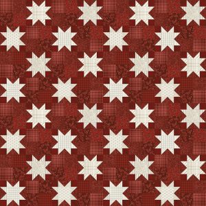 American Valor Quilt Dark Red
