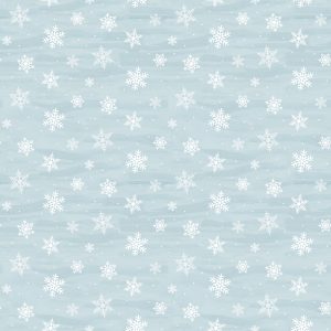 Covered Bridges in Winter Snowflakes Iceberg