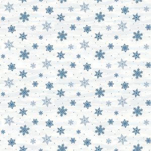 Covered Bridges in Winter Snowflakes Snow