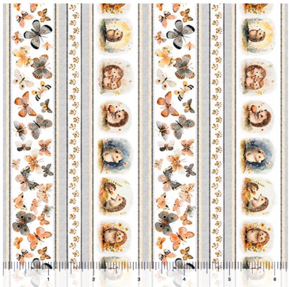 Hedgehugs Border Print