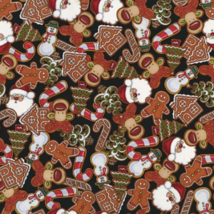 Dan Morris Holly Jolly Cookie Toss Black
