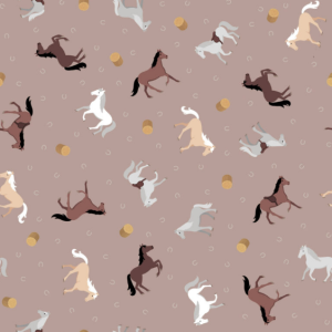 Small Things Countryside Horses Latte