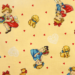Margaret & Sophie Dear Little World 3 Tossed Girls Yellow