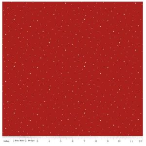 Riley Blake Dapple Dot Barn Red