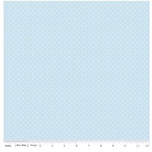 Riley Blake Swiss Dot Boy Blue
