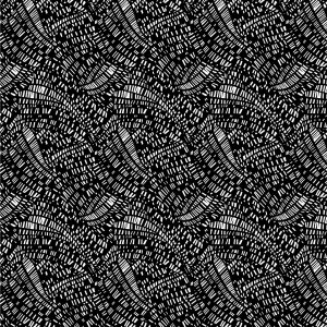 Go with the Flow Black and White Flow