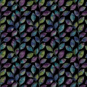 Go with the Flow Mosaic Black Multi