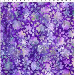 Allure Patchwork Floral Purple