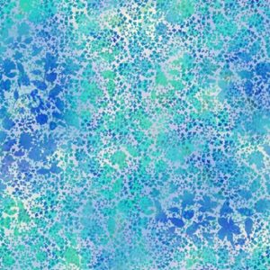 I Dream in Color Blue Flower Vines
