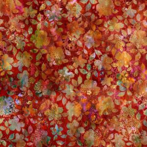 Allure Patchwork Floral Red