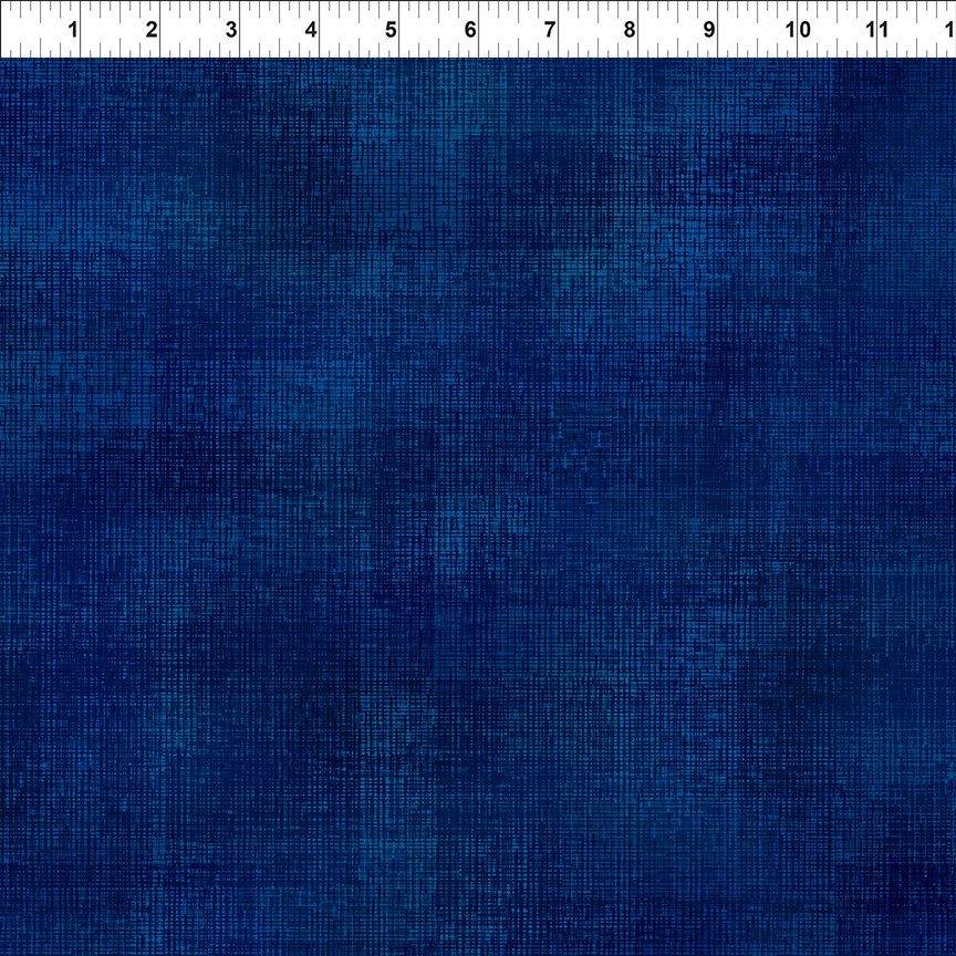 In The Beginning Fabrics Interwoven Indigo