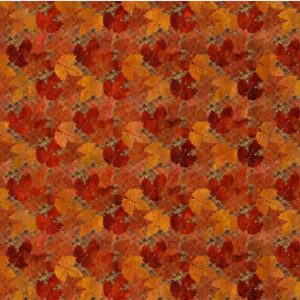 Falling Leaves Mini Maple Rust