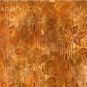 Falling Leaves. Leaves Stripe Gold