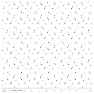 Seasonal Basics Patriotic Stars White