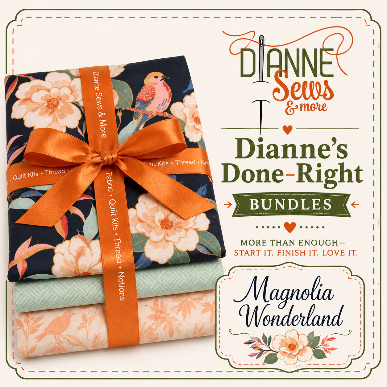 Magnolia Wonderland 4yd Bundle