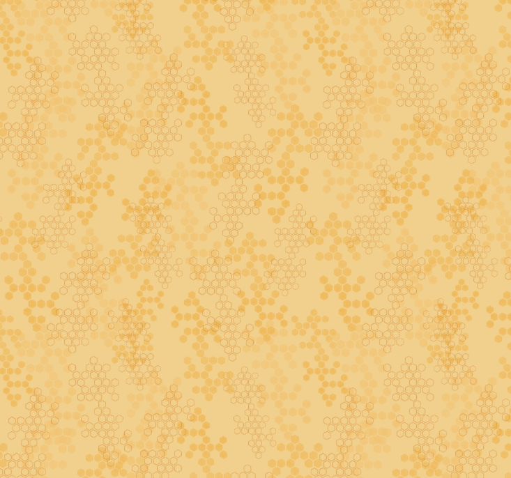 All MO Shop Hop ’26 Hexagon Tonal Golden Yellow
