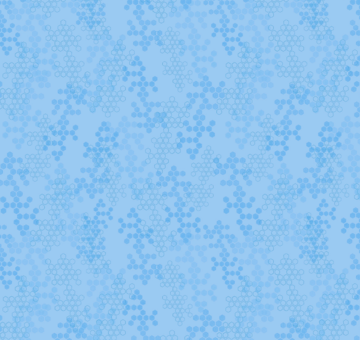 All MO Shop Hop ’26 Hexagon Tonal Sky Blue