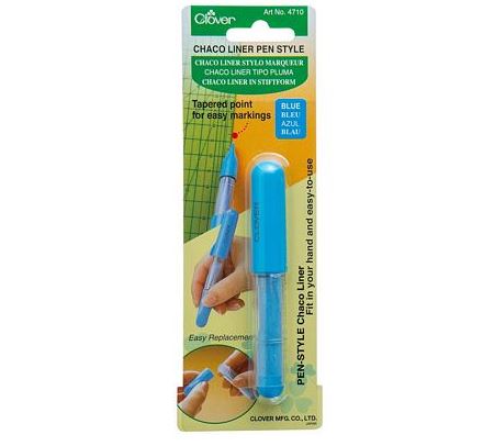 Clover Chaco Liner Pen Blue