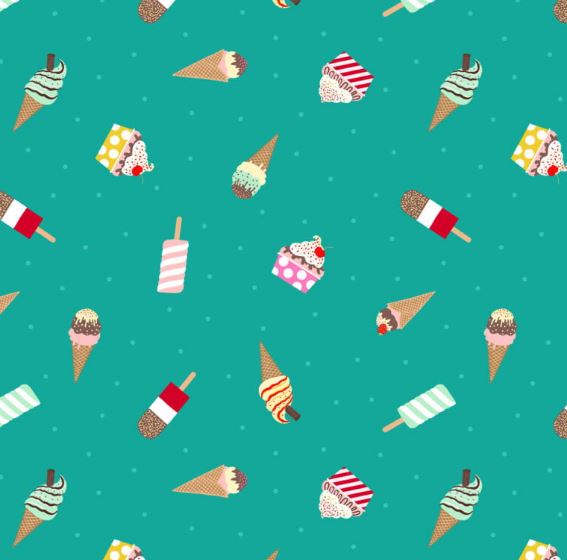 Lewis & Irene Small Things Sweet Ice Cream Green