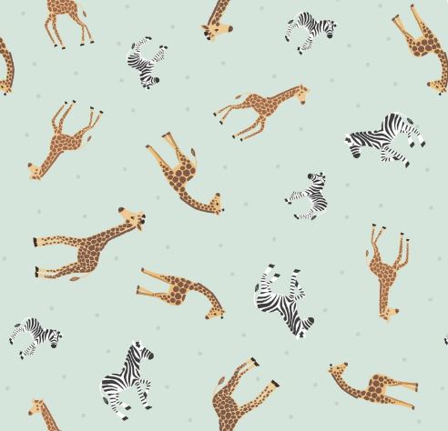 Lewis & Irene Small Things Wild Animals Giraffes & Zebras