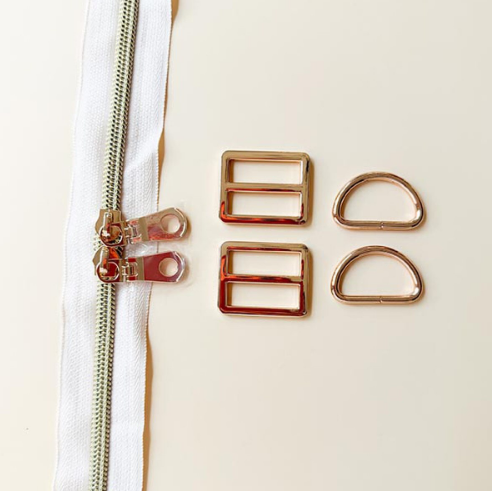 Minki Kim Backpack Hardware Kit in Light Gold
