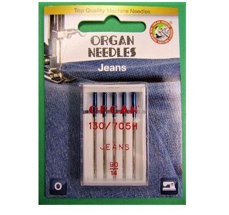 Organ Machine Needles Jeans 90/14