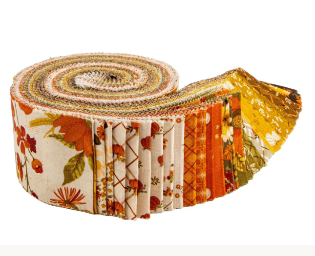 Riley Blake Bountiful Rolie Polie Strips