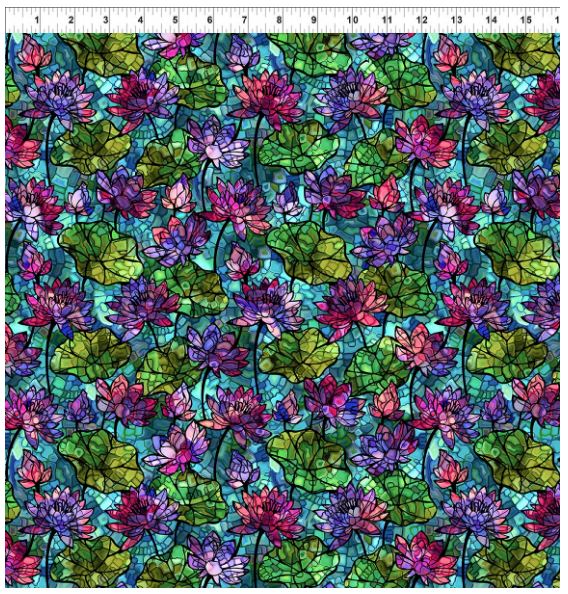 Dear Clara Water Lilies Multi