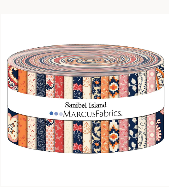 MarcusFabrics Sanibel Island 2.5-inch Strips