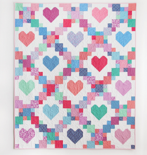 Cluck Cluck Sew HEARTSY Quilt Pattern