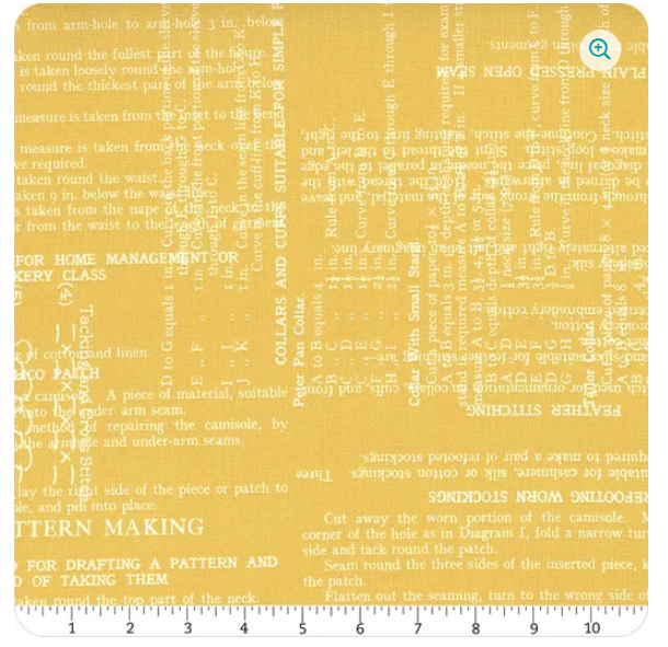Riley Blake Sew Journal Pattern Making Honey