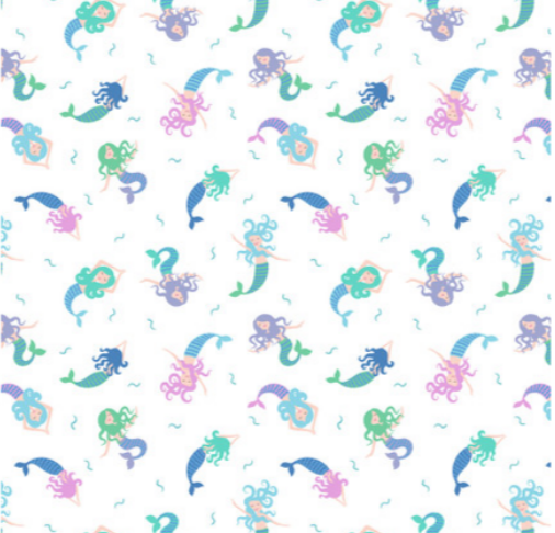 Small Things Mystical & Magical Mermaids White