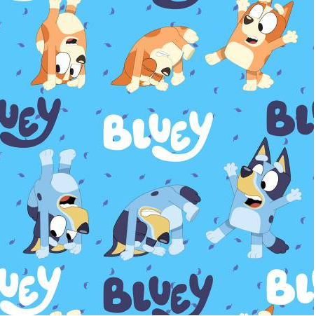 Springs Creative Turning Bluey Fleece