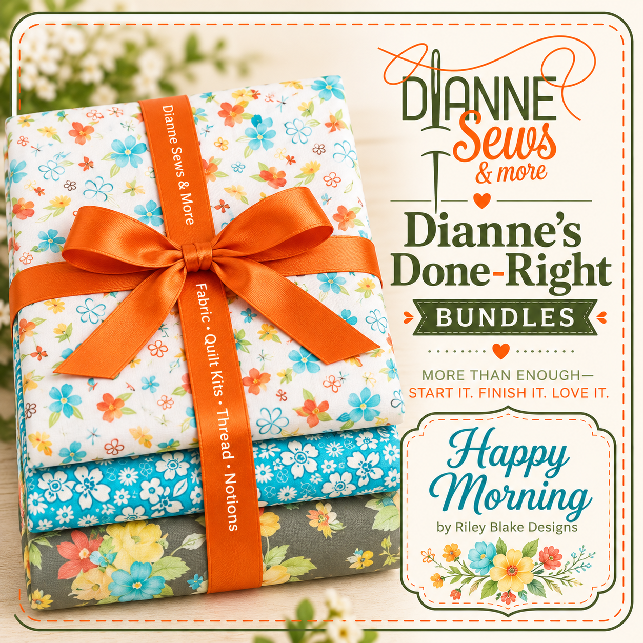 Happy Morning 4yd Bundle