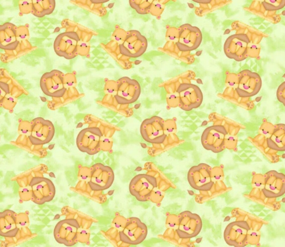 AE Nathan Comfy Flannel Lions Green