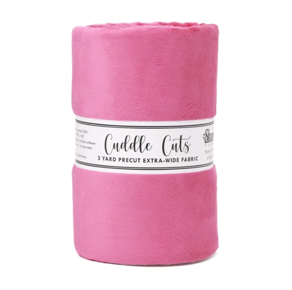 Cuddle Cut 3 Fuchsia Precut Extra Wide 108″-110″x100″