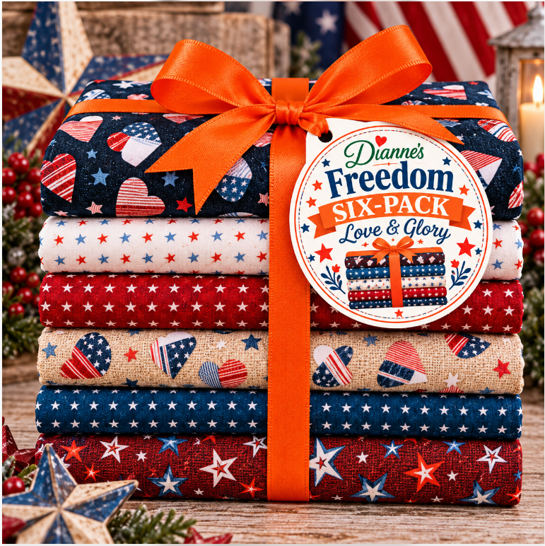 Freedom 1/2yd Six-Pack: Love & Glory