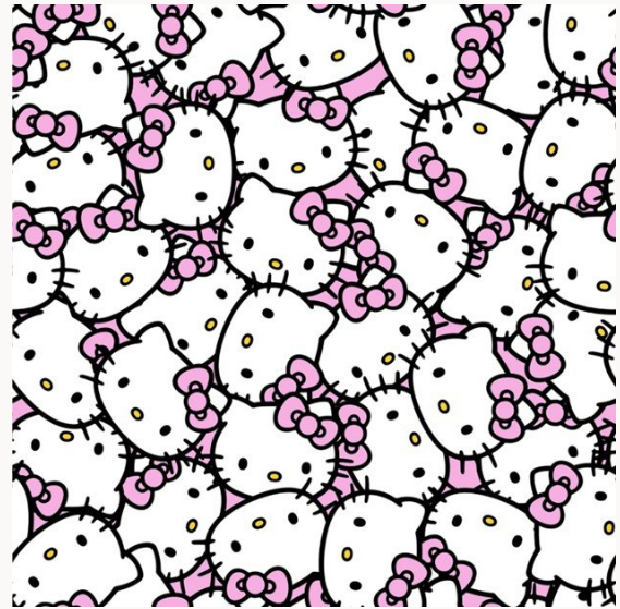 Springs Creative Hello Kitty Packed Faces Pink