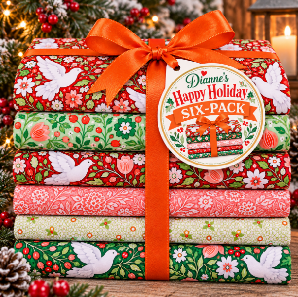 Happy Holiday 1/2yd Six-Pack: Peace on Earth
