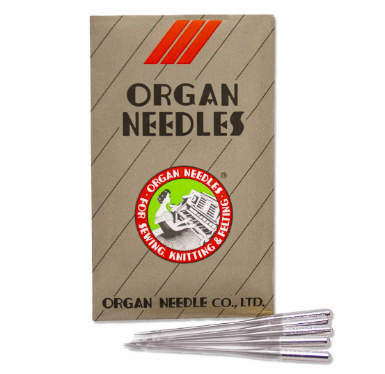 Organ Machine Embroidery Needles 90/14 Sharps