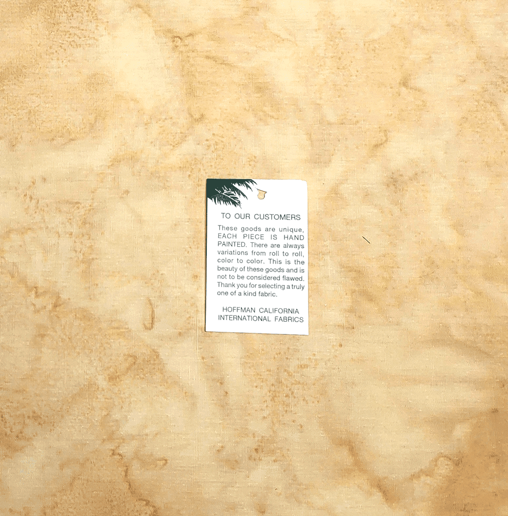 Hoffman of California Parchment Batik